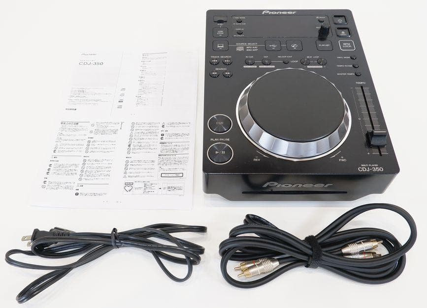 Pioneer パイオニア CDJ-350 DJマルチプレーヤー 動作品 CDJ-350-W (archived) コンパクト DJマルチプレーヤー (white