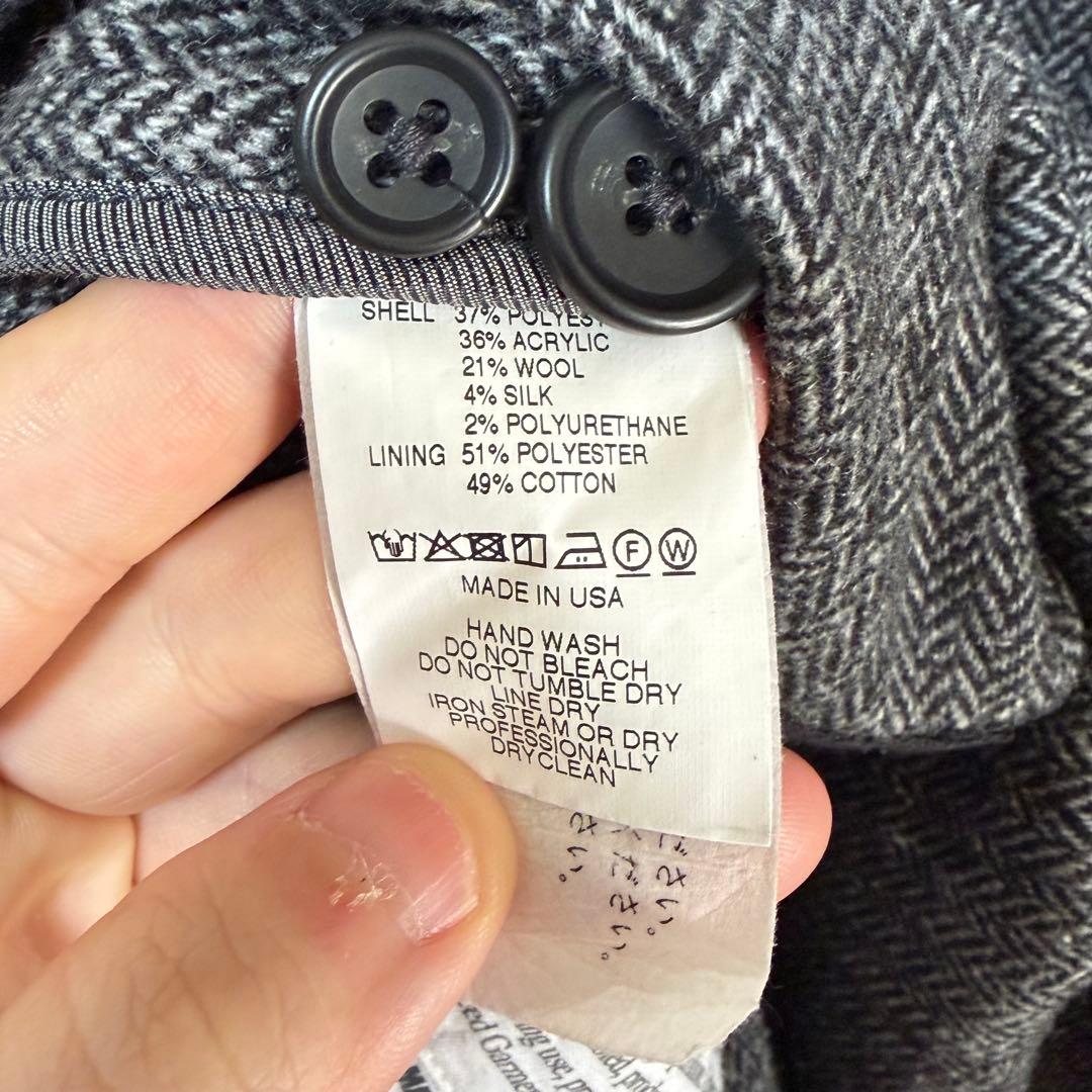 N-790 エンジニアードガーメンツ ヘリンボーンジャケット S usa製