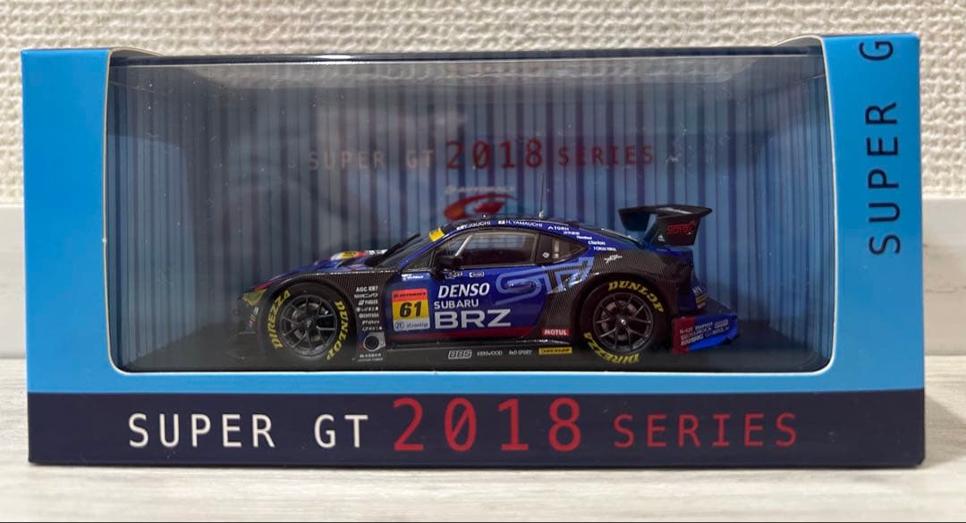 SUBARU BRZ R&D SPORT Test Car No.61 ミニカー SUBARU BRZ R&D SPORT No.61 R&D SPORT GT300 SUPER GT 2023 - Takuto