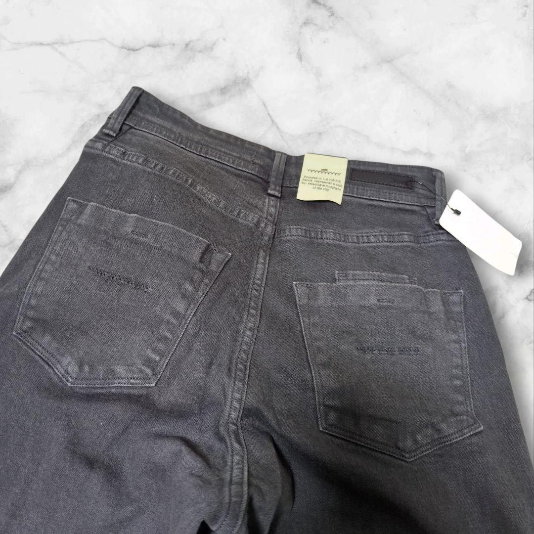 新品タグ付き✨ヤヌーク ワイドフレア デニム ブラック 新木優子さん