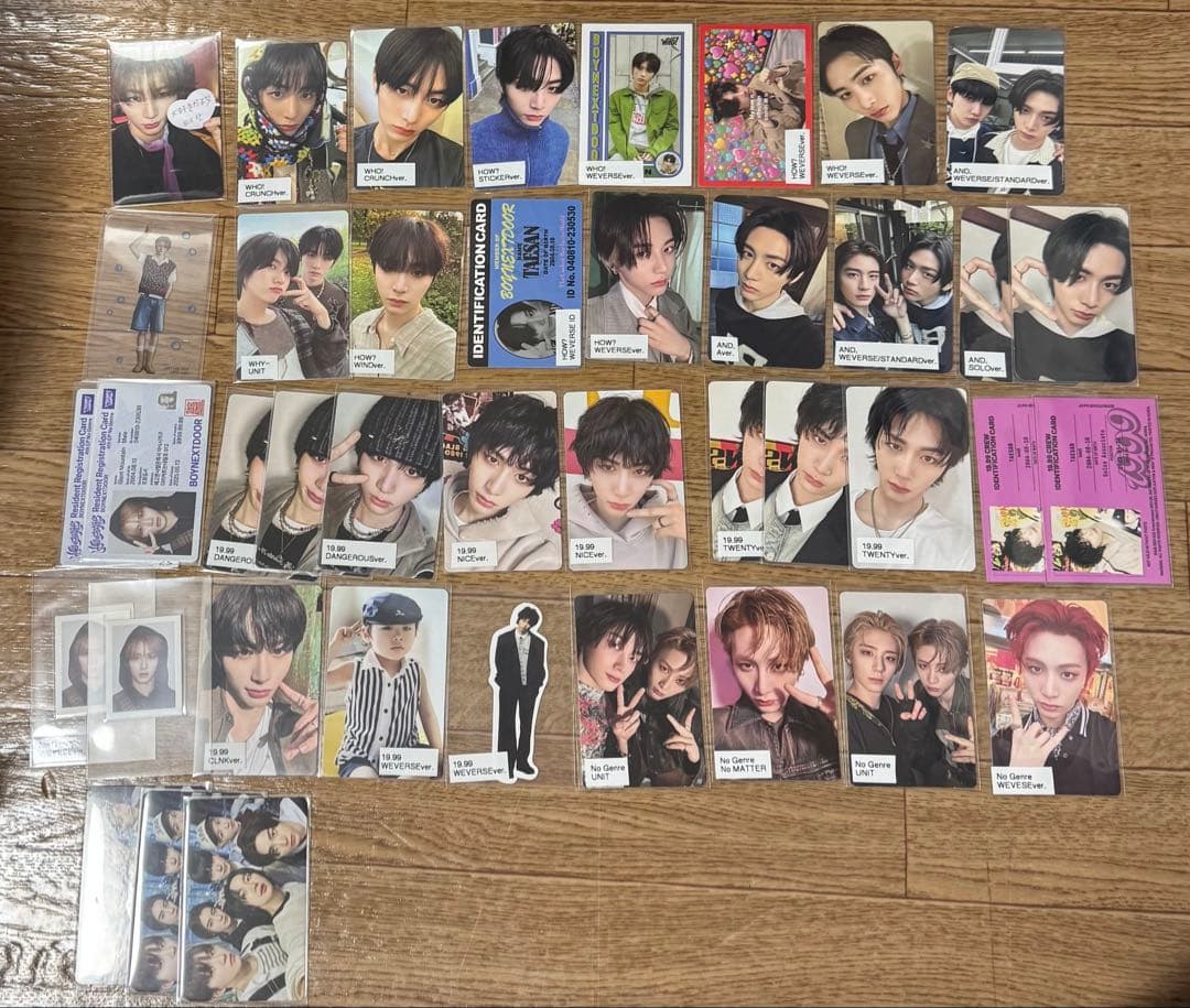 boynextdoor テサン トレカ まとめ売り