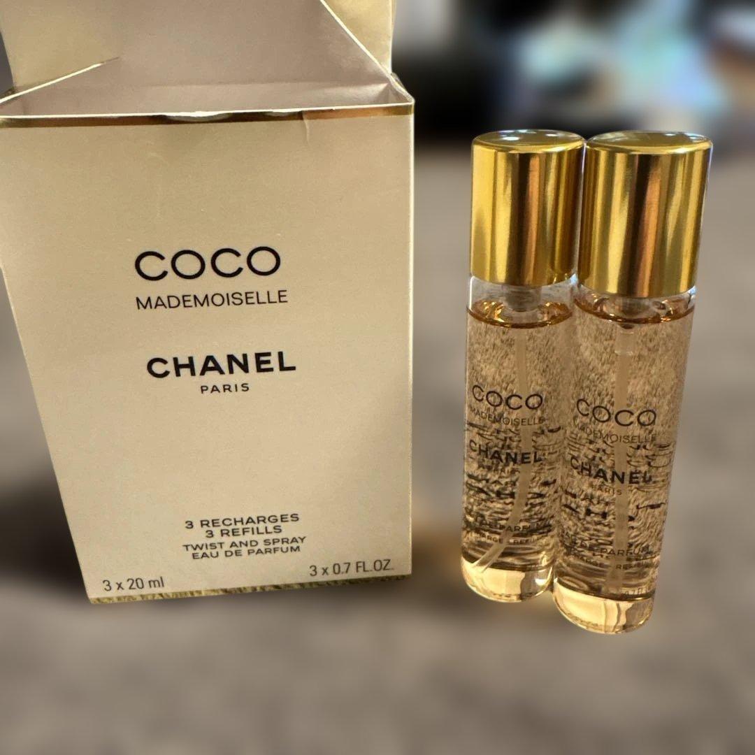 CHANEL ココ　マドモアゼル　ツィスト&スプレイ(リフィルのみ)2本 CHANEL（CHANEL） ココ マドモアゼル ツィスト＆スプレイ（オードゥ