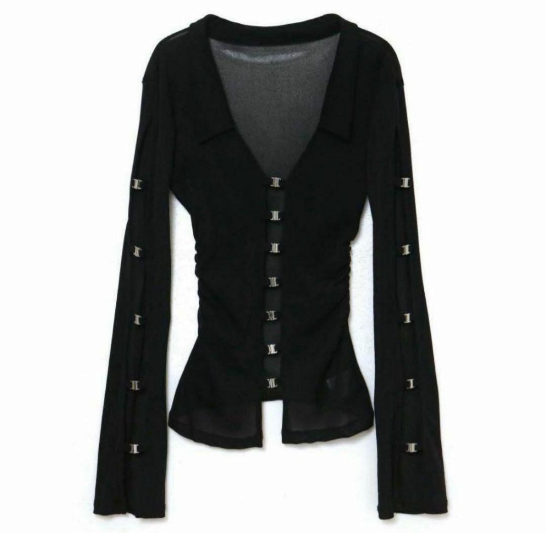 トップス melt the lady sheer hook tops