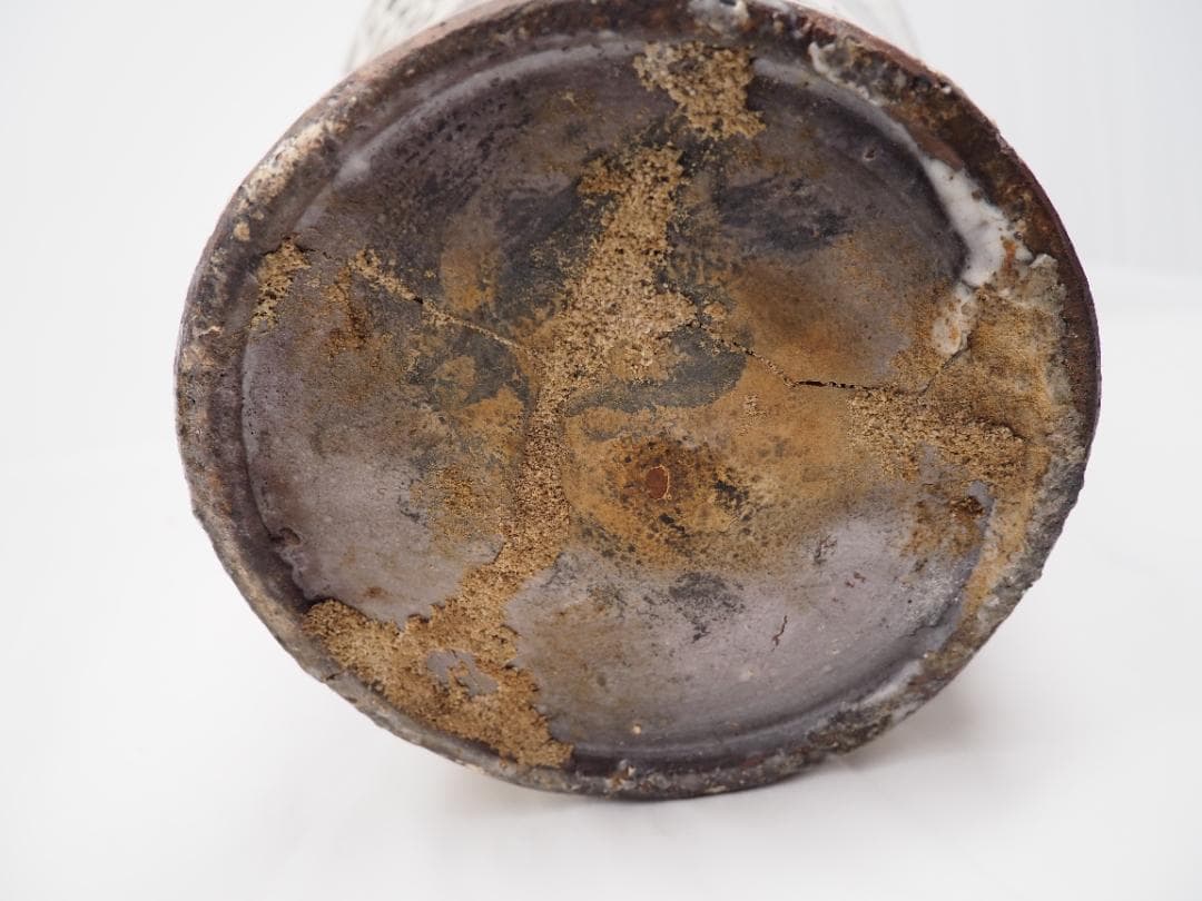 雲竜紋梅瓶　磁州窯　龍デザイン　中国　-SO