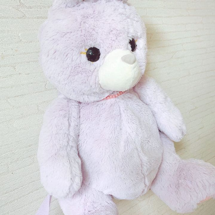 SWIMMER うさぎちゃん ぬいぐるみ リュック purple - メルカリ