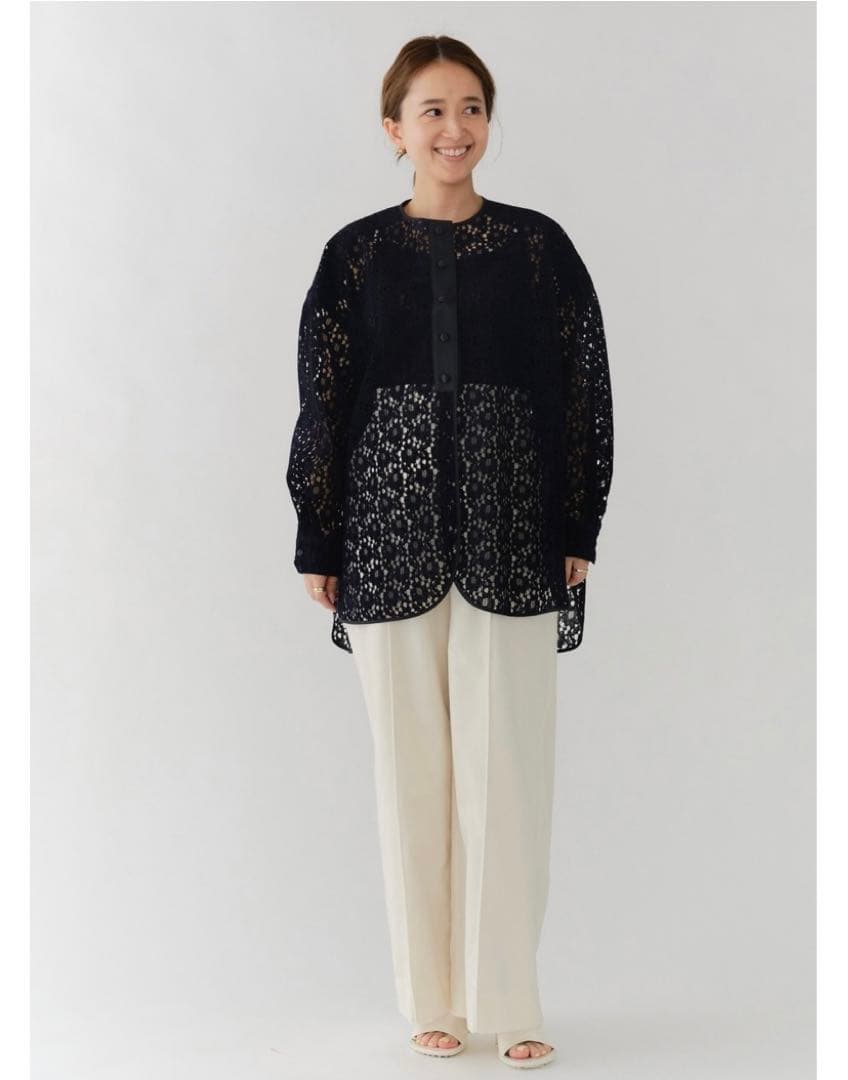 yori フロッキーレースシャツ【2025AW】ヨリ