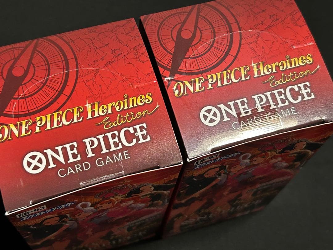 ワンピースカードゲーム ヒロインズエディション 未開封2BOX テープ