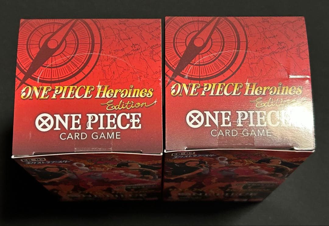 ワンピースカードゲーム ヒロインズエディション 未開封2BOX テープ