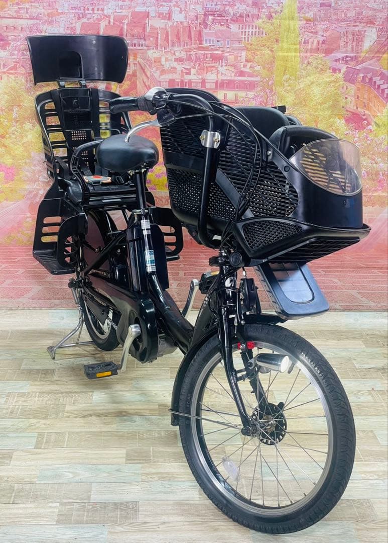 ZK3477 電動自転車 ブリヂストン アンジェリーノ 子供乗せ 20インチ
