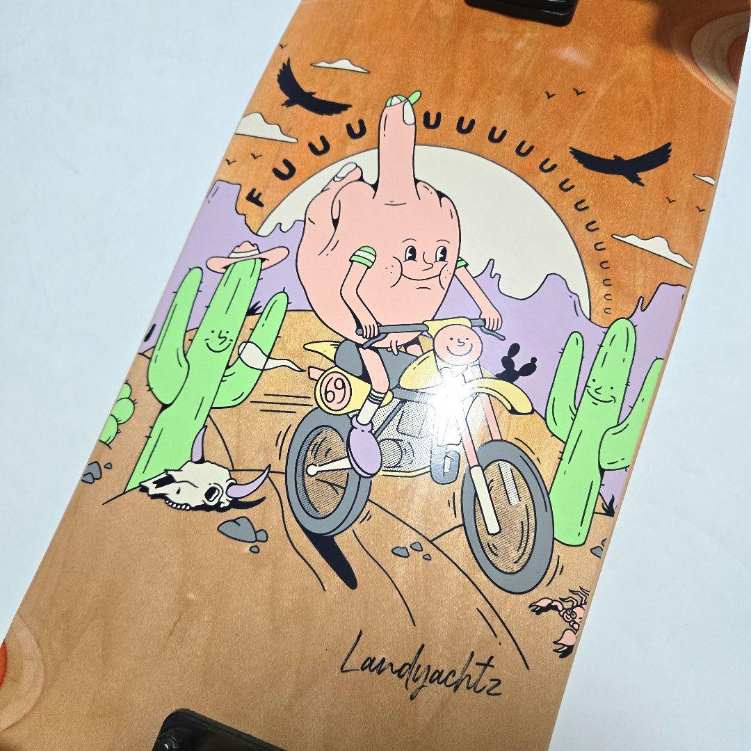 LANDYACHTZ ハイブリッド クルーザー スケートボード