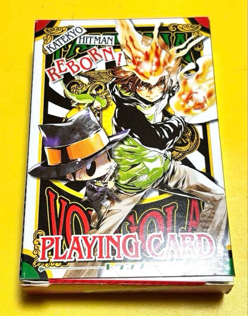 希少！未使用 家庭教師ヒットマンREBORN リボーン2009 原作絵トランプ