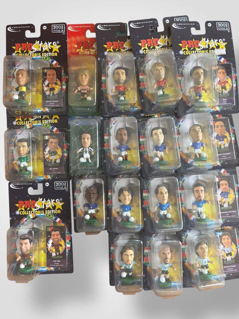 #プロスターズ コレクターズ エディション サッカー選手フィギュア18体セット