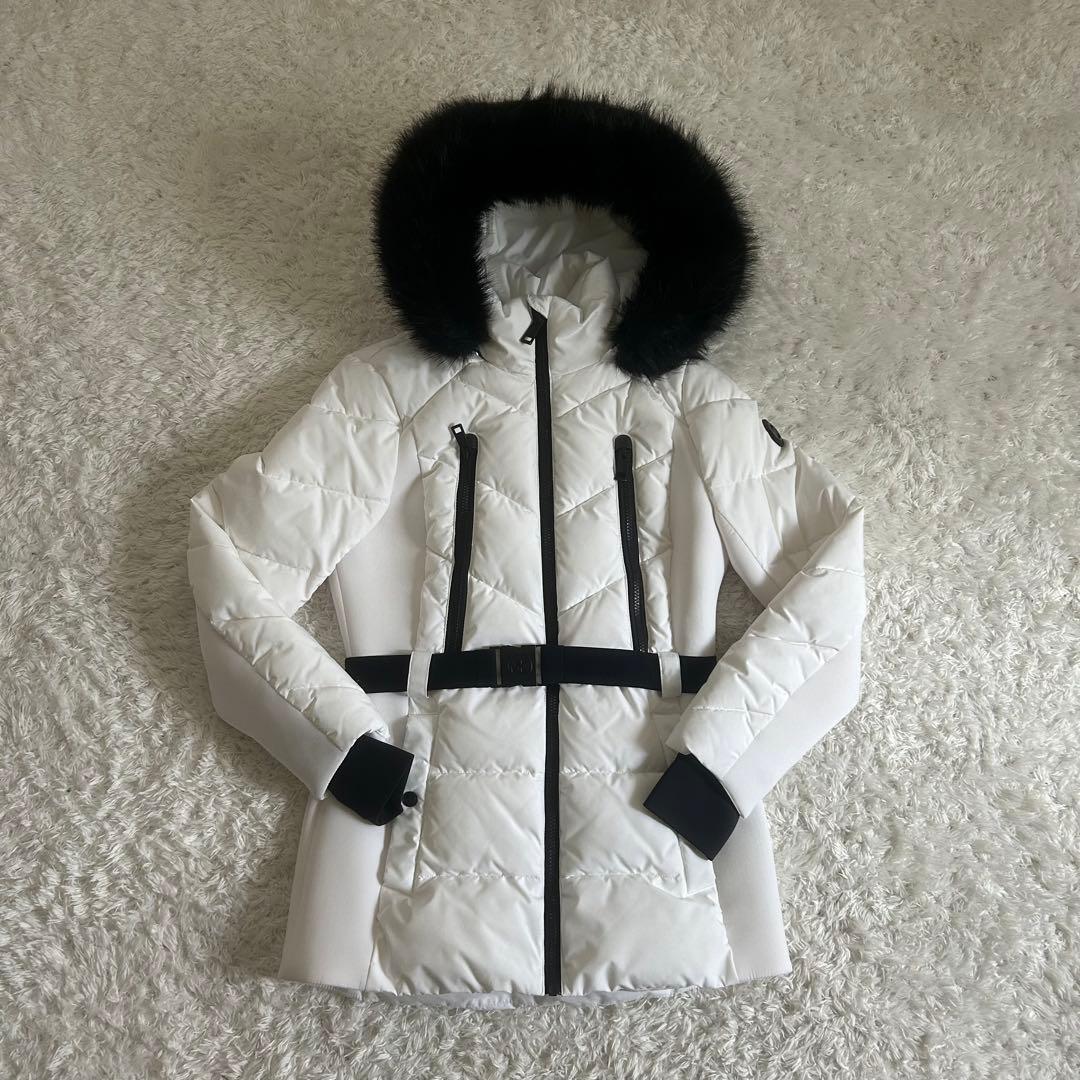 極美品）MICHAEL KORS（マイケルコース）ダウンコート ベルト ファー