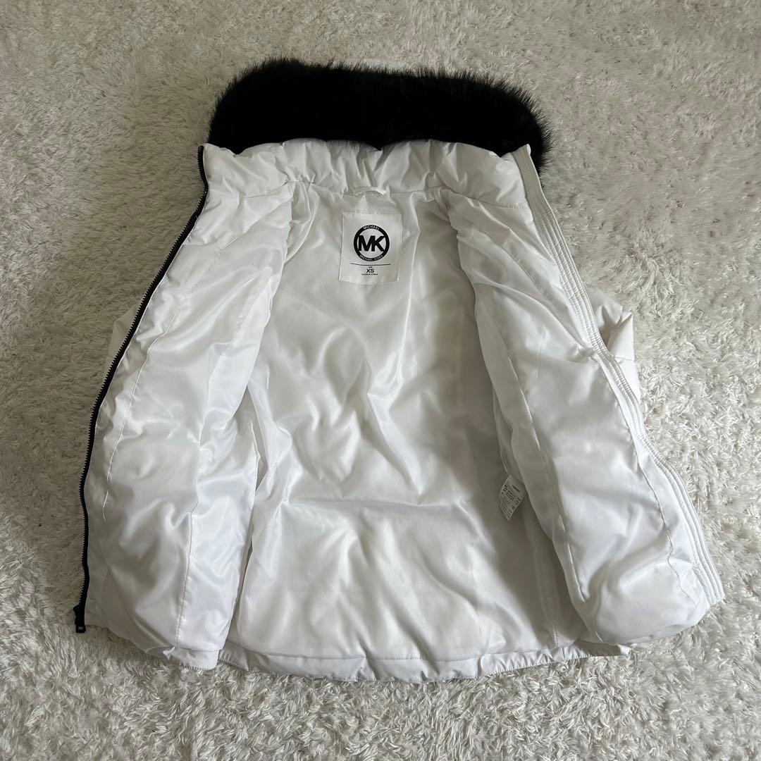 極美品）MICHAEL KORS（マイケルコース）ダウンコート ベルト ファー