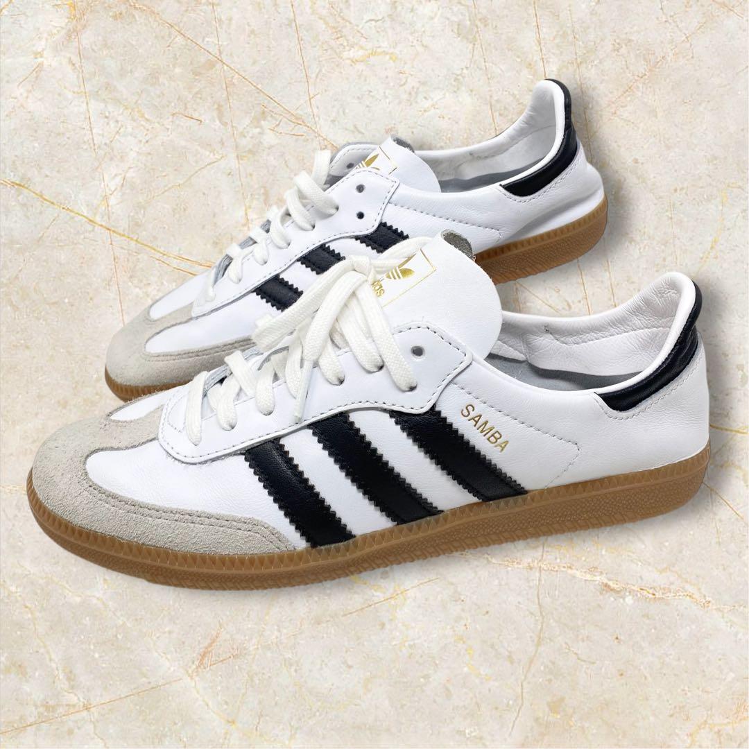 adidas SAMBA DECON サンバ アディダス デコン 25.5 白