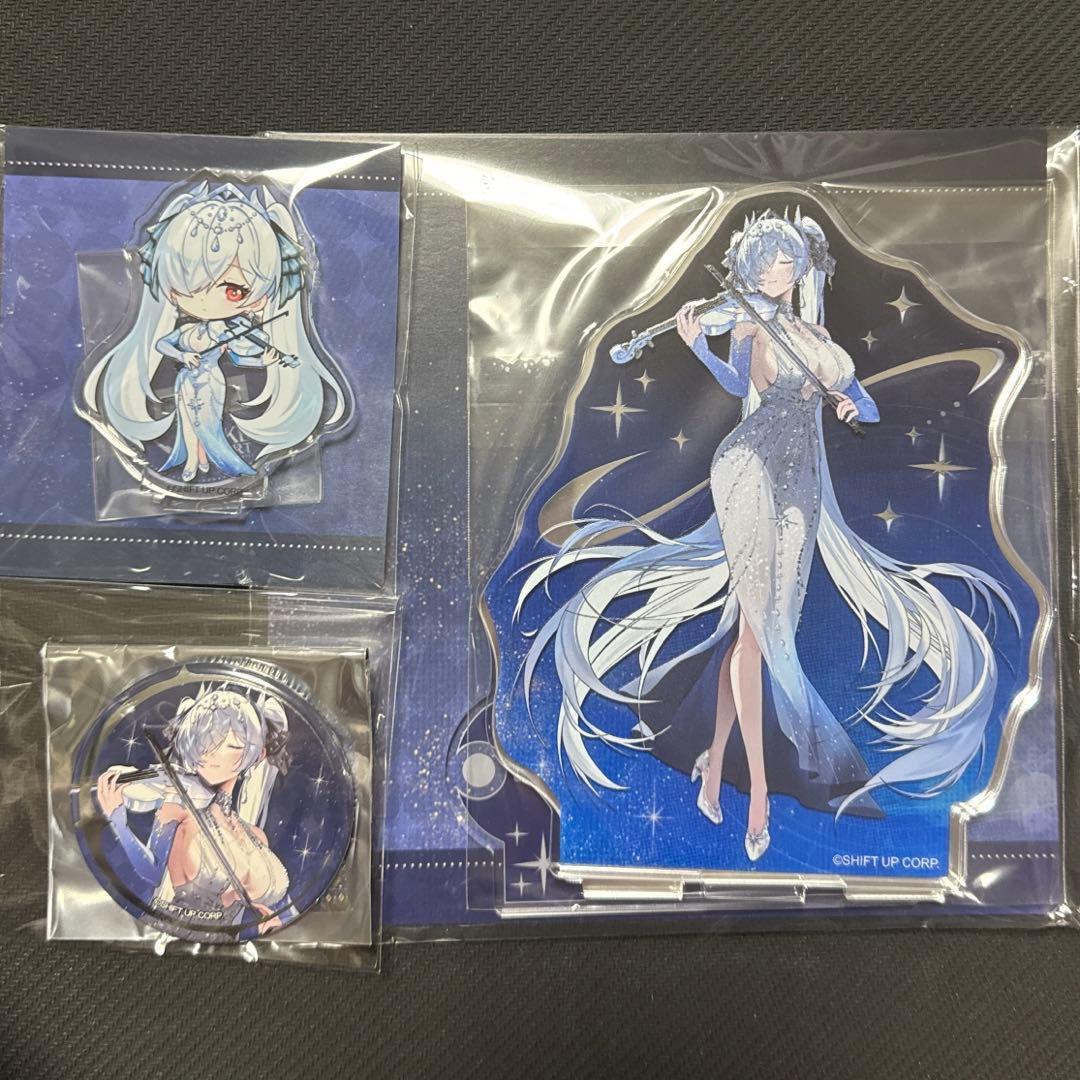 シンデレラ NIKKE メガニケ オケコン　アクスタ、缶バッジ