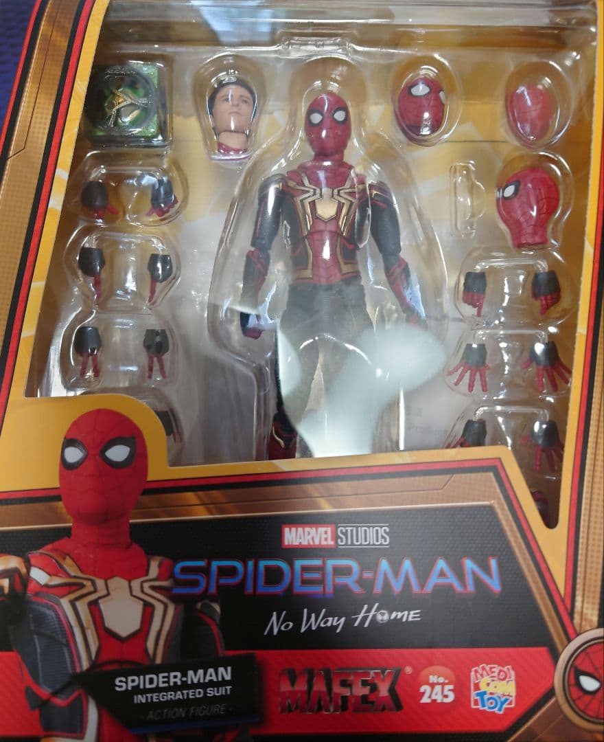 MAFEX No.245 スパイダーマン インテグレイテッドスーツ - メルカリ