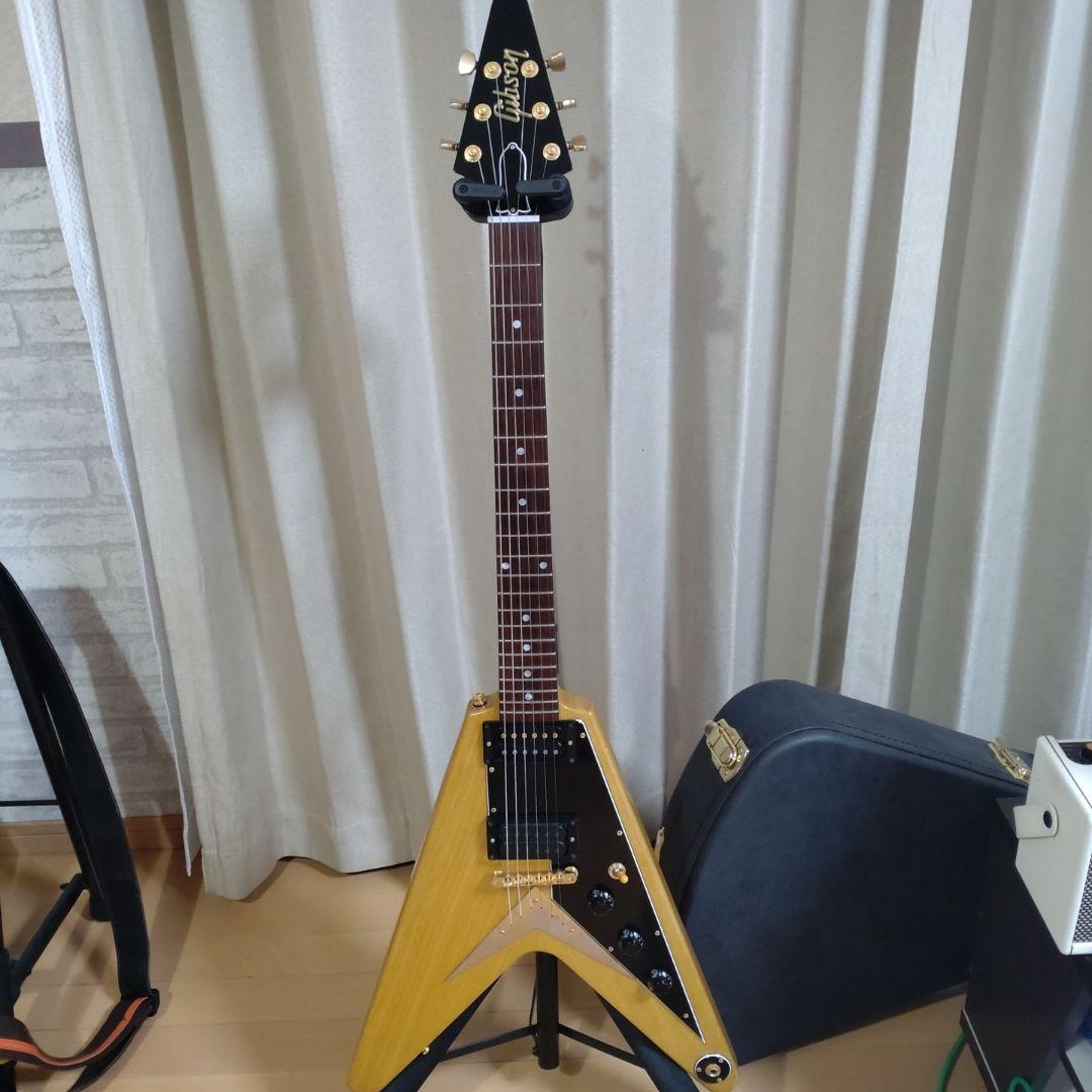 希少Momose フライングV MFV K-STD/ NJ KNY BLK-PG - メルカリ