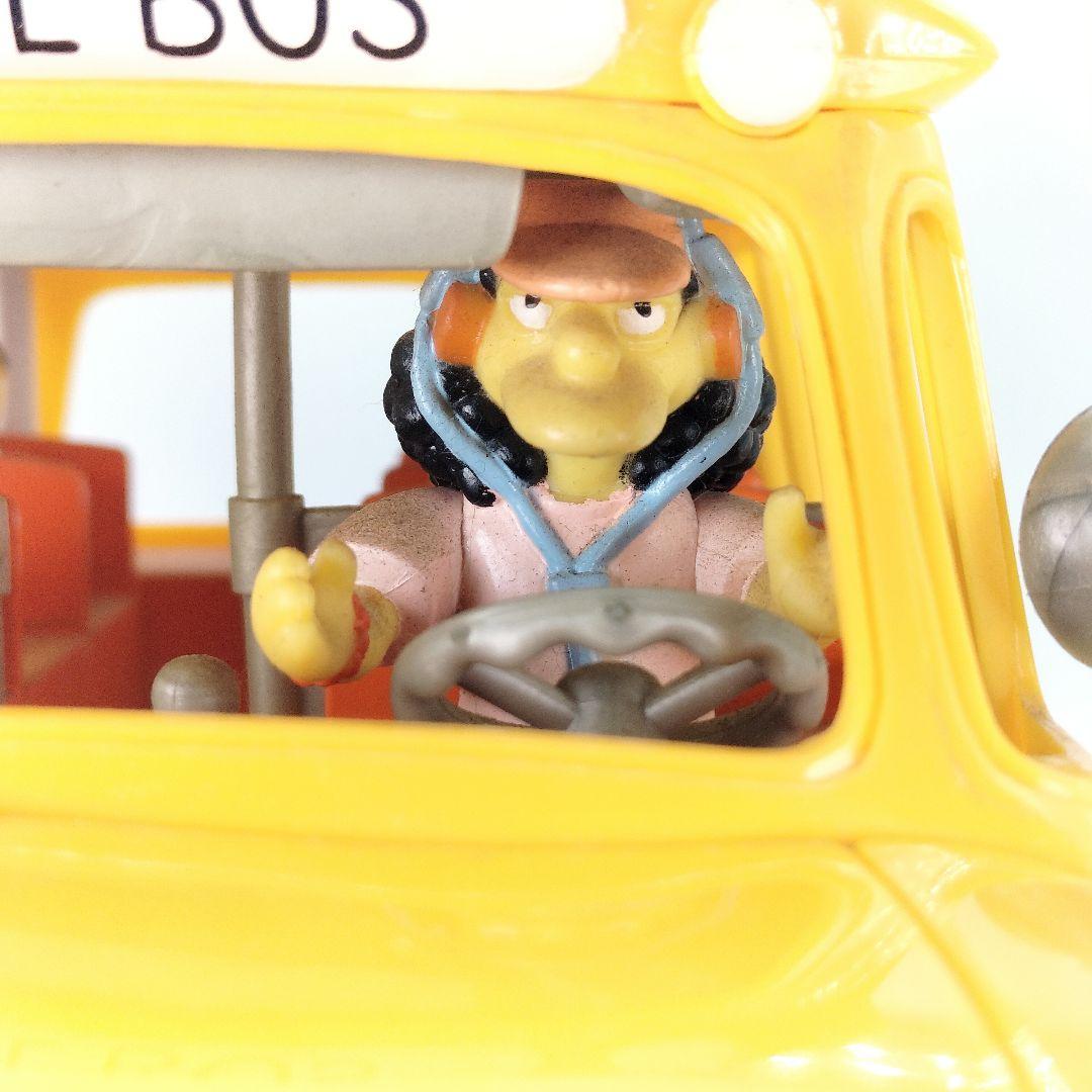 レア シンプソンズ トーキングスクールバス フィギュア アメコミ 現状