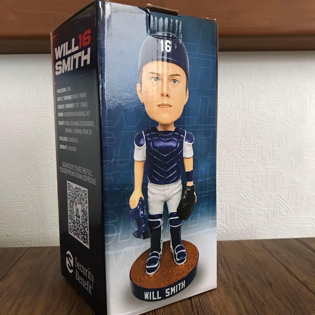 ロサンゼルス ドジャース ウィルスミス捕手 ボブルヘッド - メルカリ