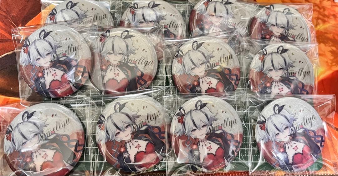 鳴潮 ツバキ　缶バッジ　コミケ C105 C105 2日目お疲れ様です！ 今日は一日幸せなツバキでした。撮影した後