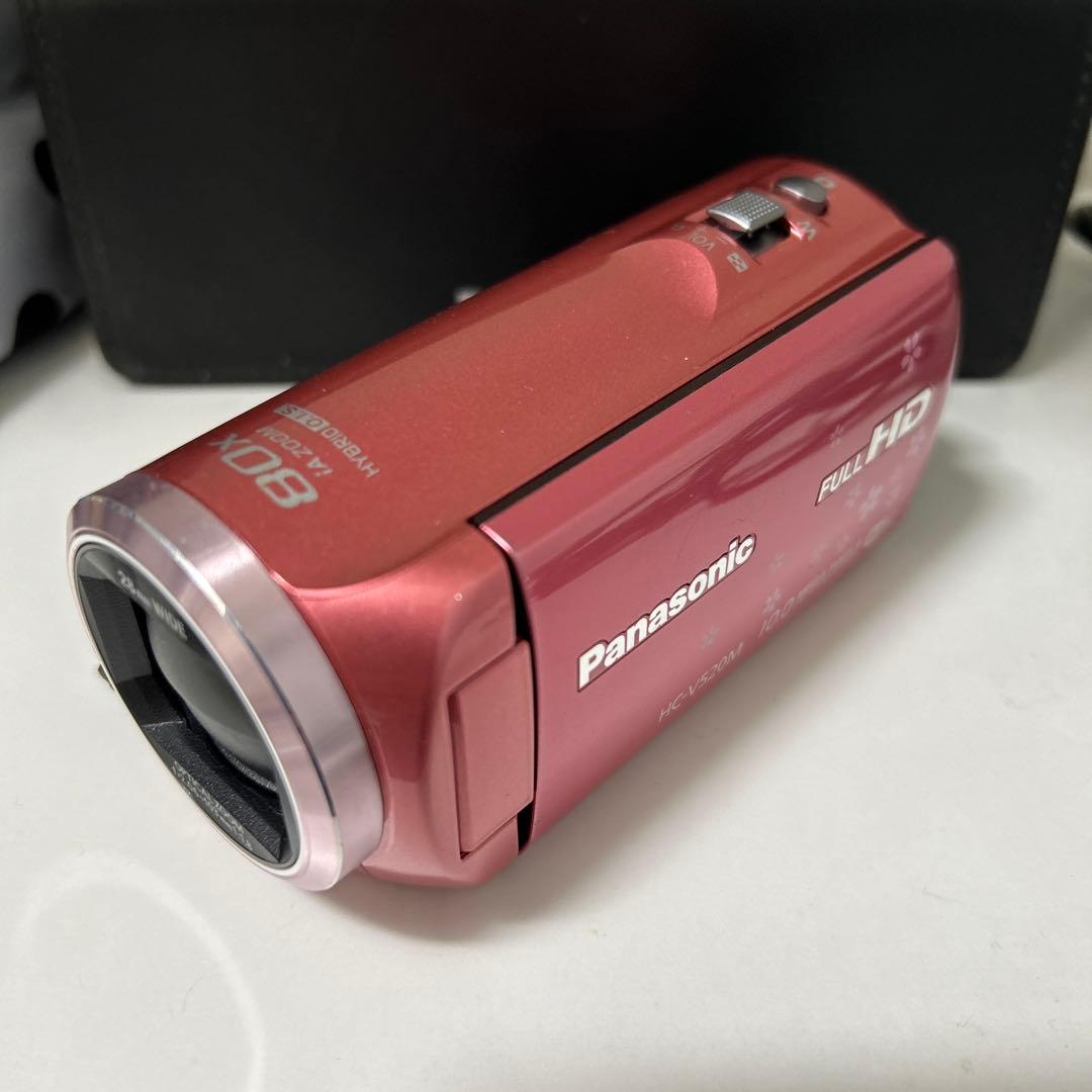 【綺麗】パナソニックHC-V520M デジタルハイビジョンカメラ