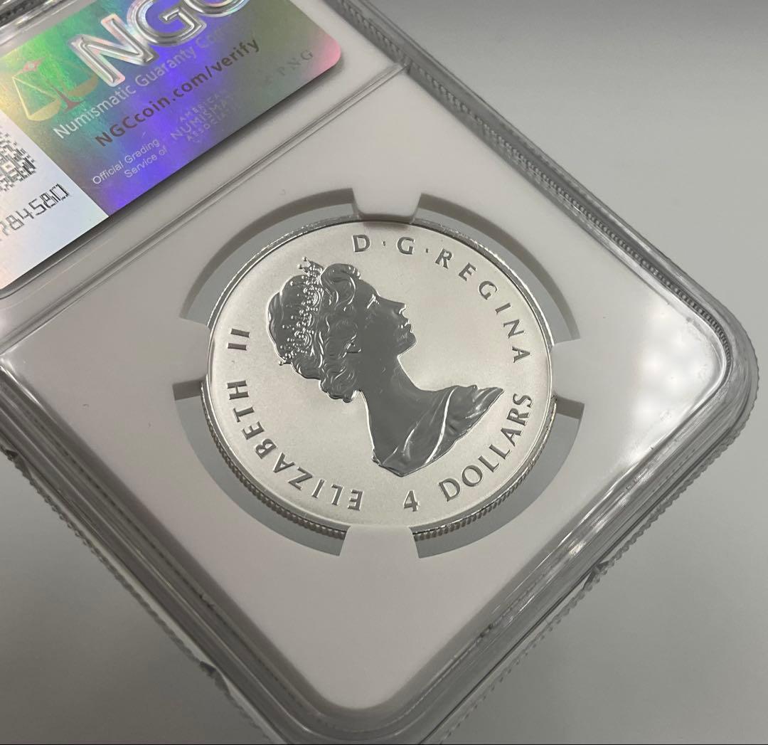 Mitts coins様専用】2025 カナダ ML 4ドル 銀貨 PF70 - メルカリ