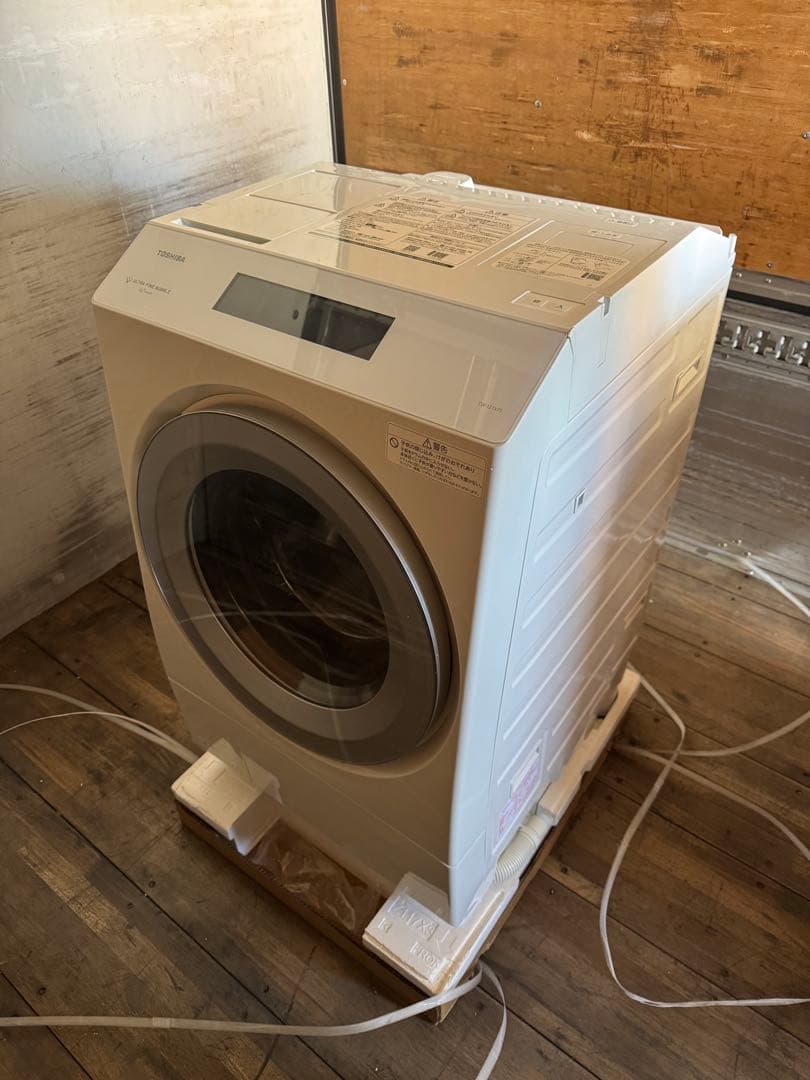 東芝のドラム式洗濯乾燥機 **TW-127XP5R-W（ホワイト）**