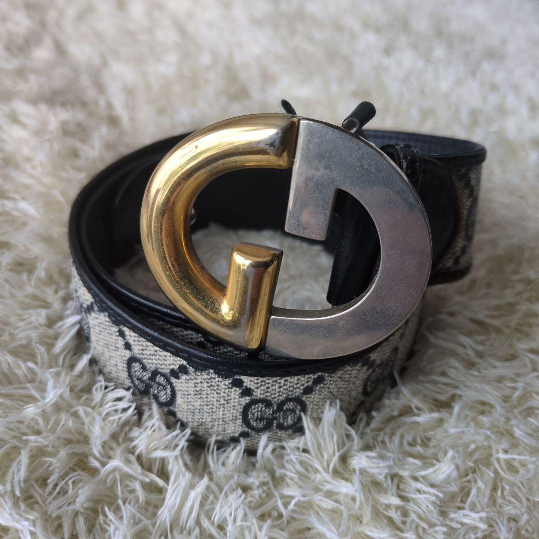 GUCCI グッチ ベルト GG柄 オールドグッチ