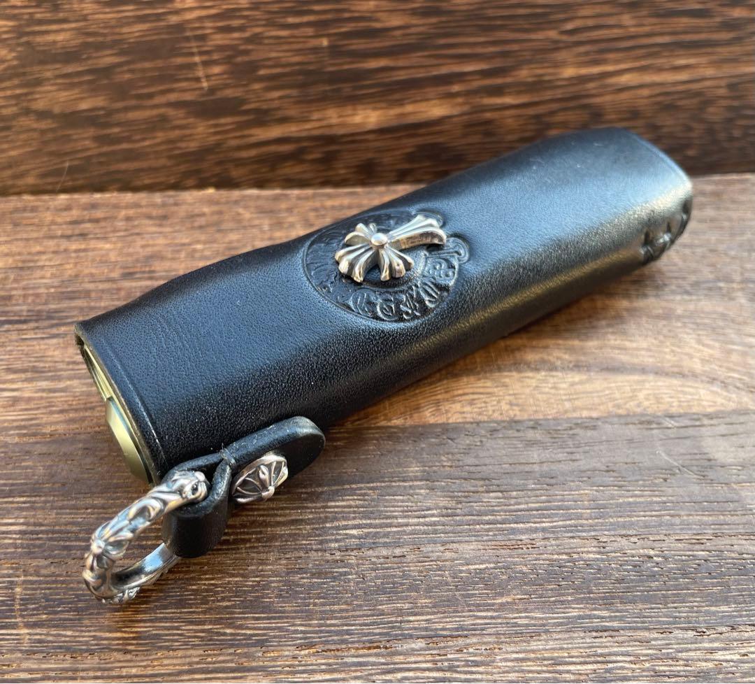 吊り下げリング付き　シルバー925 iQOS ILUMA ONE レザーケース