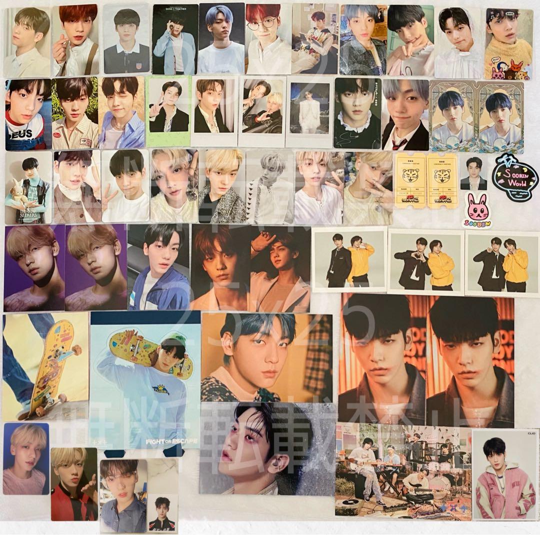 TXT 公式 トレカ ミニフォト ラキドロ dfesta FC継続 スビン