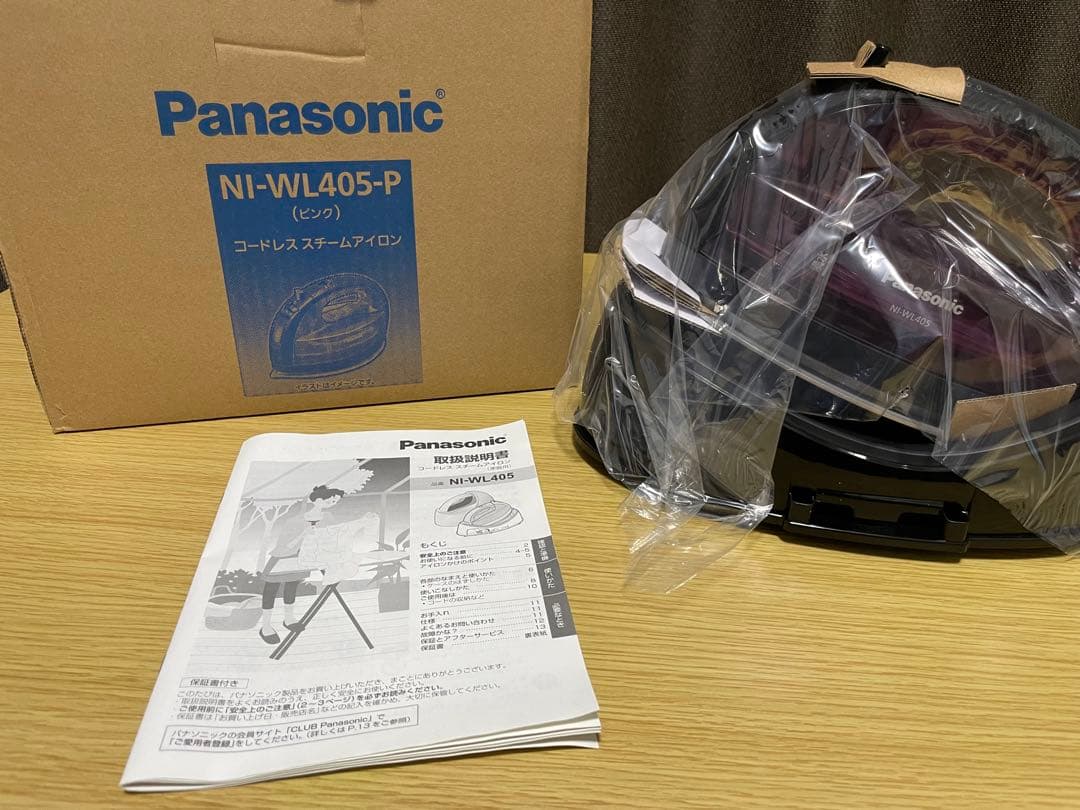 しん様 専用》【新品】コードレススチームWヘッドアイロン NI-WL405