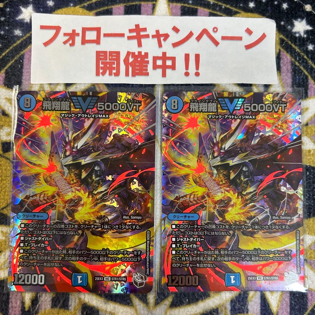 飛翔龍 5000VT 超銀トレジャー 2枚