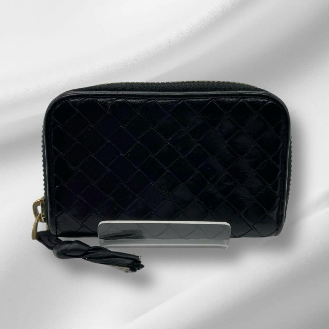 【良品】 ボッテガヴェネタ イントレチャート　ジッピー ケース