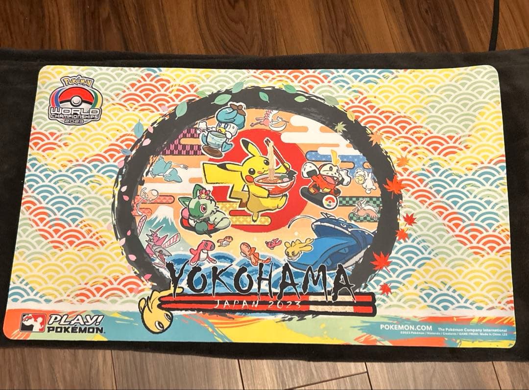 ポケモン WCS 2023 横浜　サイドイベント　100枚限定　プレイマット nm-store_wcsp1