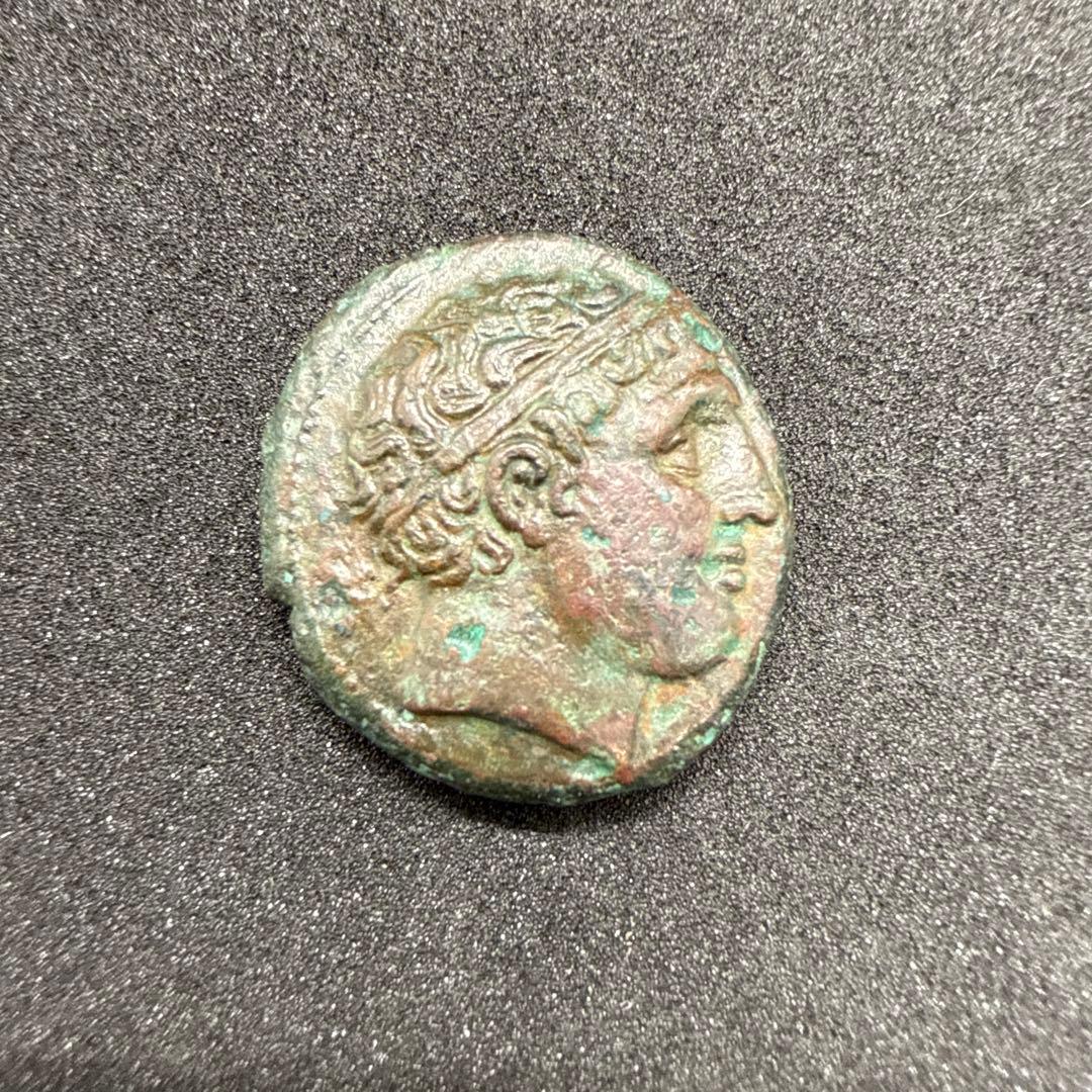 【希少】 シラクーサ アガトクレス 青銅 AEリトラ　古代