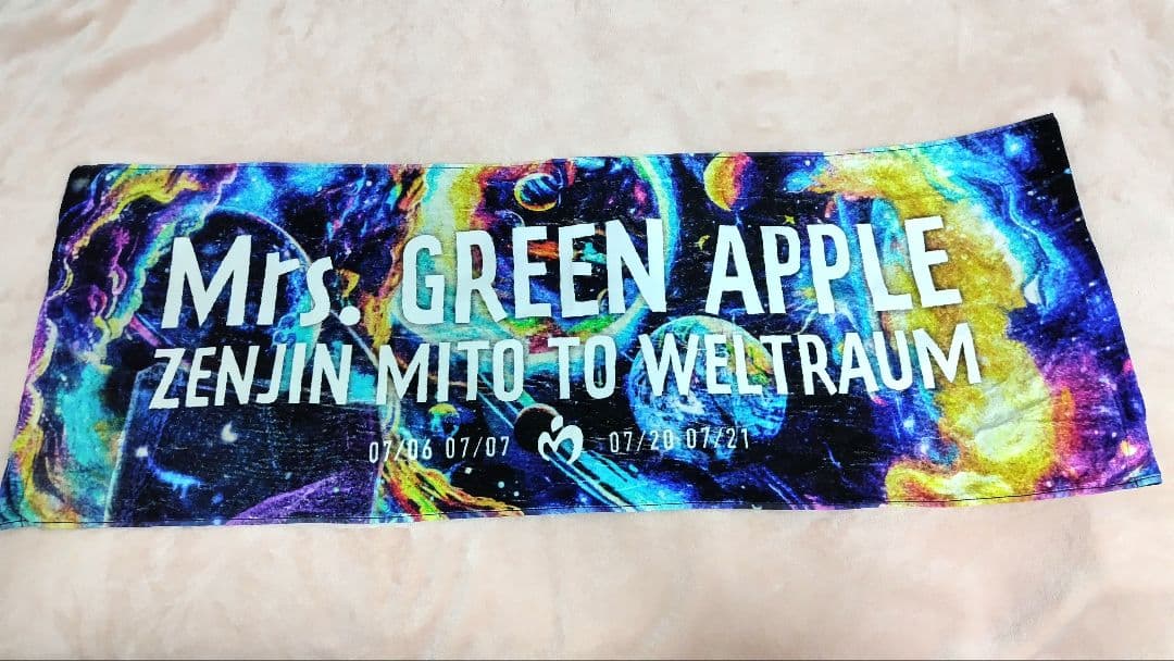 Mrs. GREEN APPLE ゼンジン未到とヴェルトラウム タオル - メルカリ
