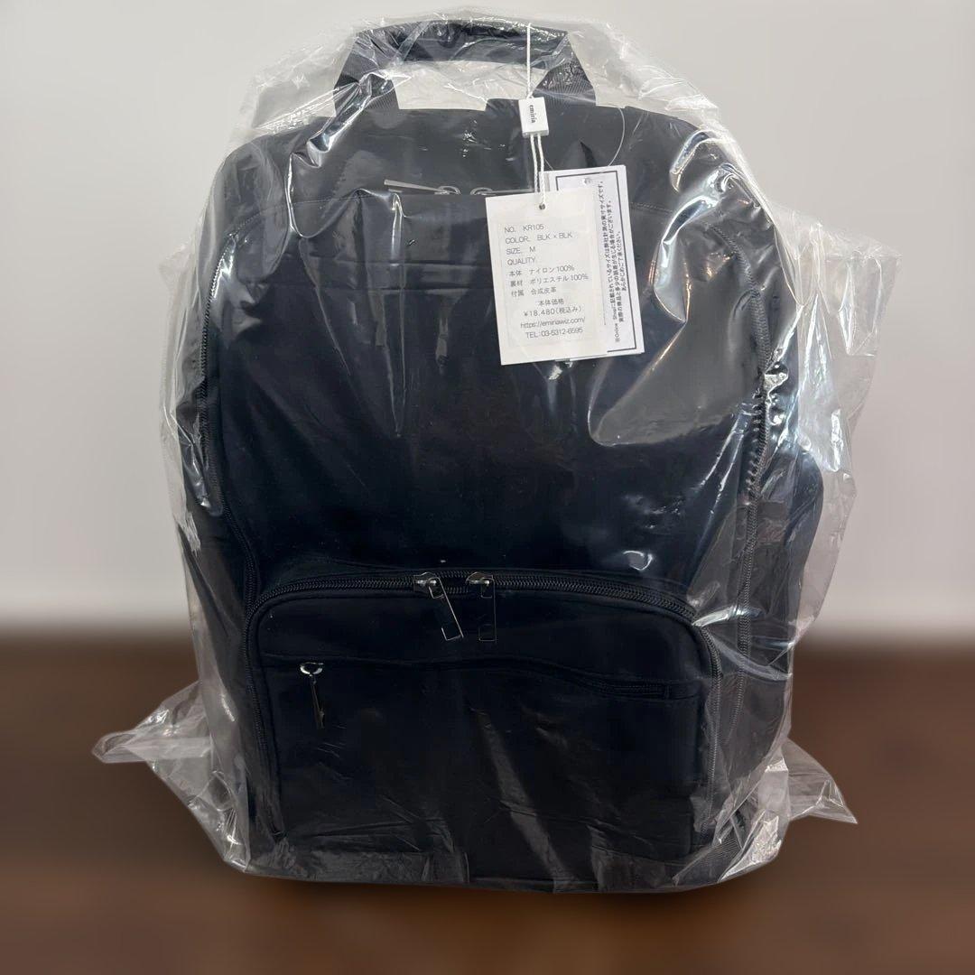 エミリアウィズElegant Backpack ブラック金具リュック　新作