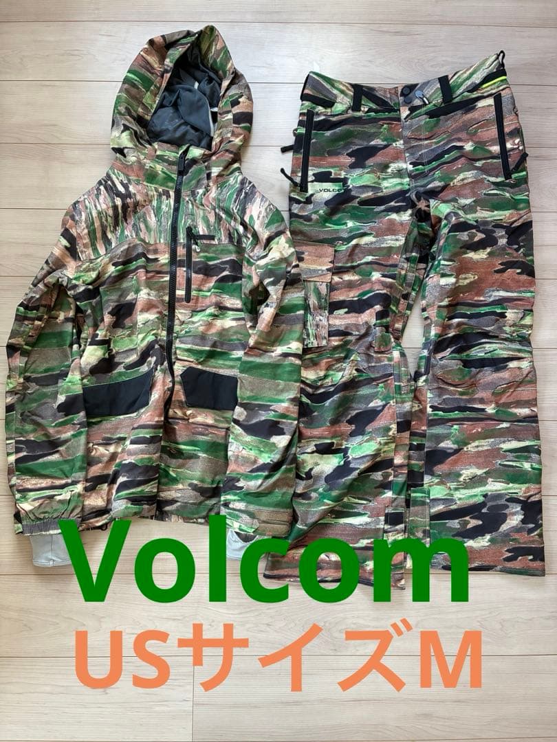 Volcom スキー・スノーボードウェア　USサイズM 上下セット