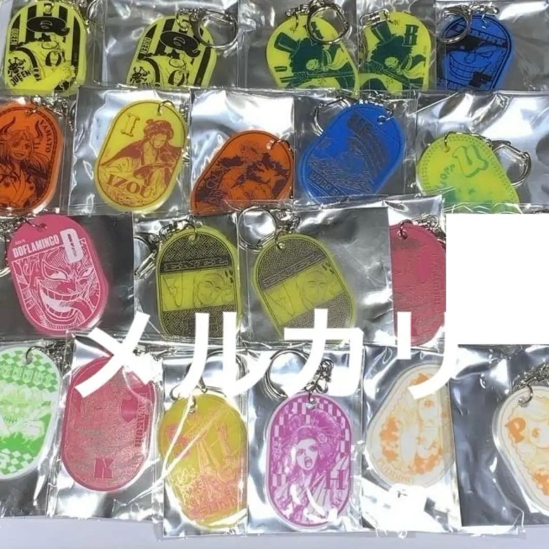 ワンピース イニシャル アクリル キーホルダー まとめ売り ワンピース 連載26周年記念 アクリルイニシャルキーホルダー BOX