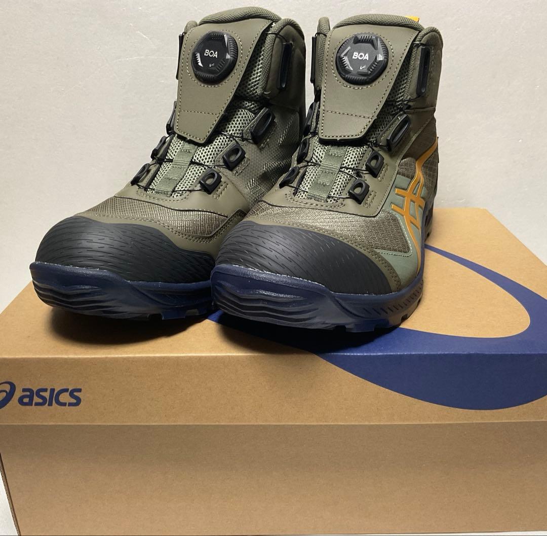 ①アシックス安全靴 WINJOB CP604 G-TX BOA 27.0cm