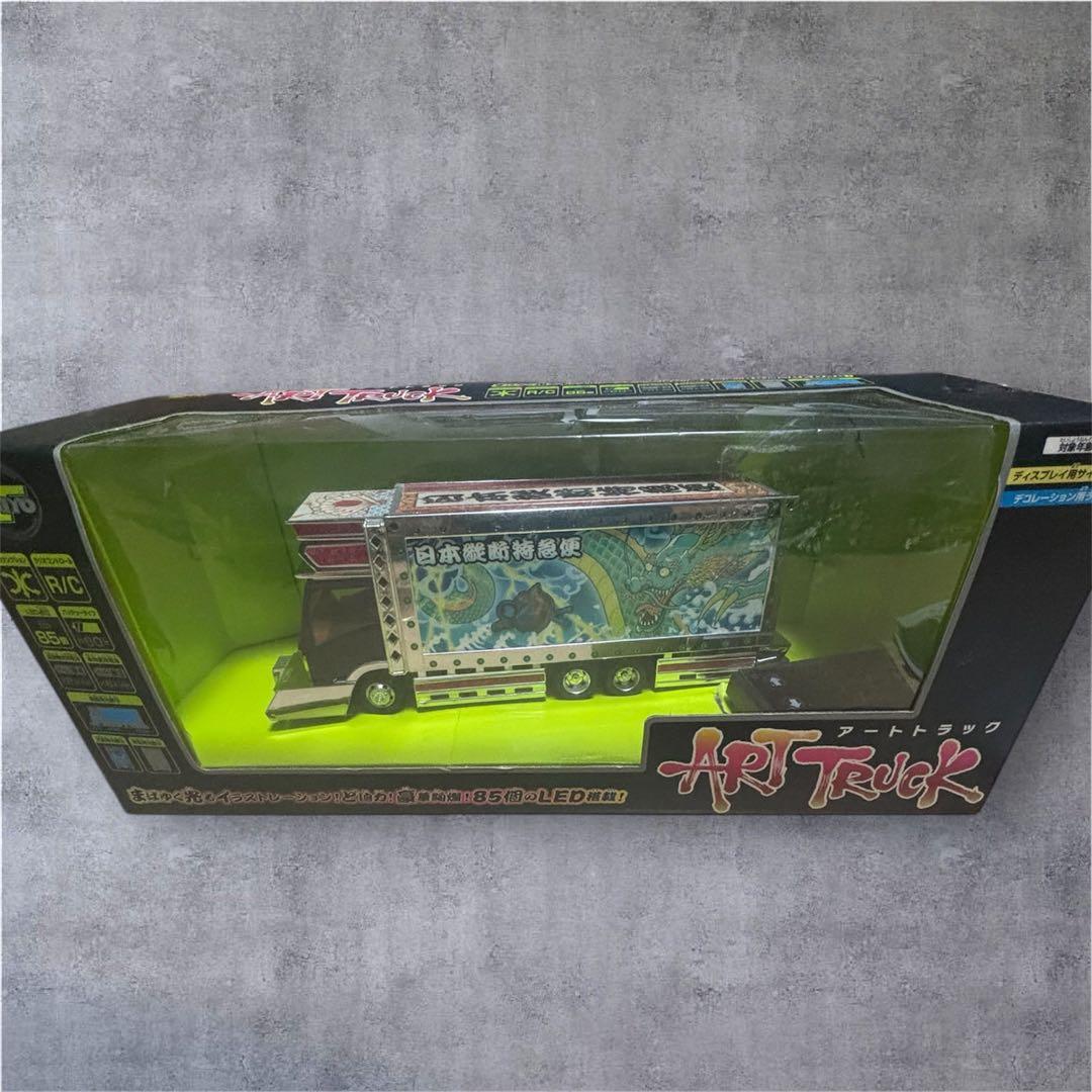 廃盤　絶版 TAIYO製　雲龍ART TRUCK Vol.1 Liberty 64 1/64 - VW T1 Flatbed Truck Monster Livery