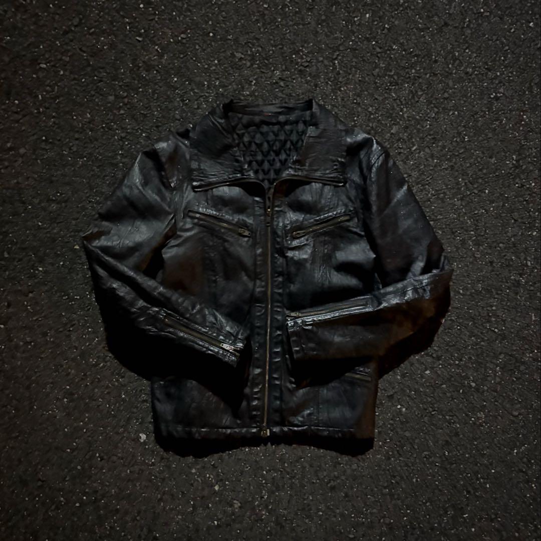 ジャケット・アウター leather jacket 90s vintage