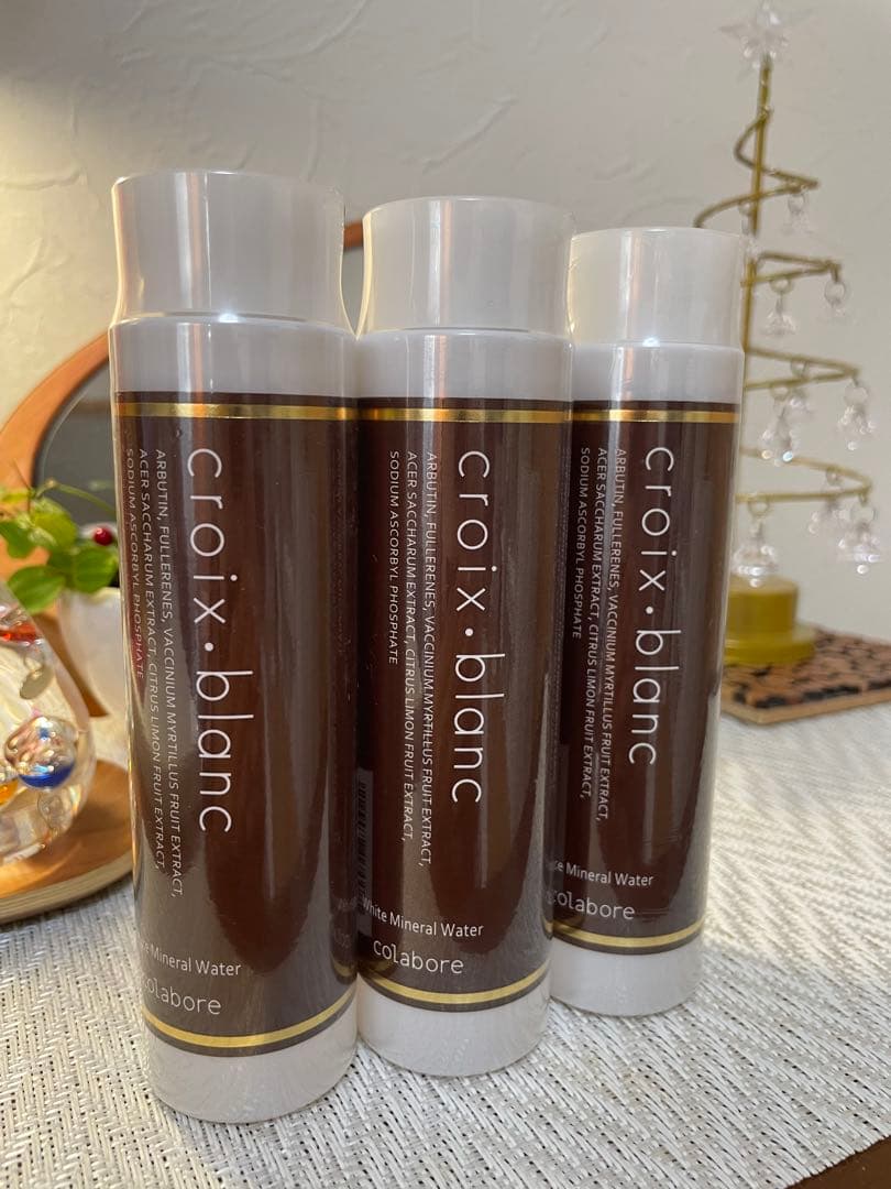 クロワブラン　ホワイトミネラルウォーター　3本セット