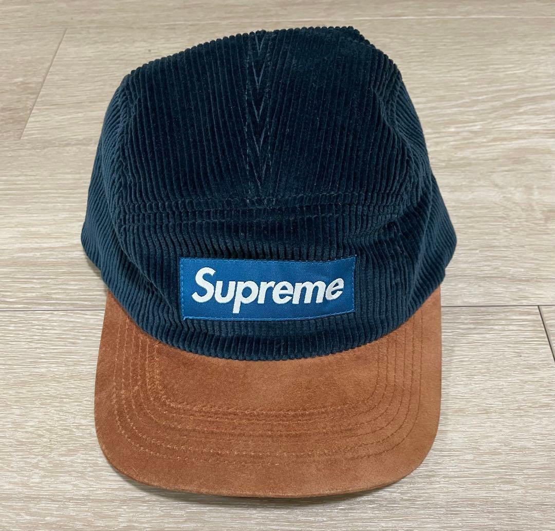 帽子 OLD SUPREME Corduroy Suede Camp Cap
