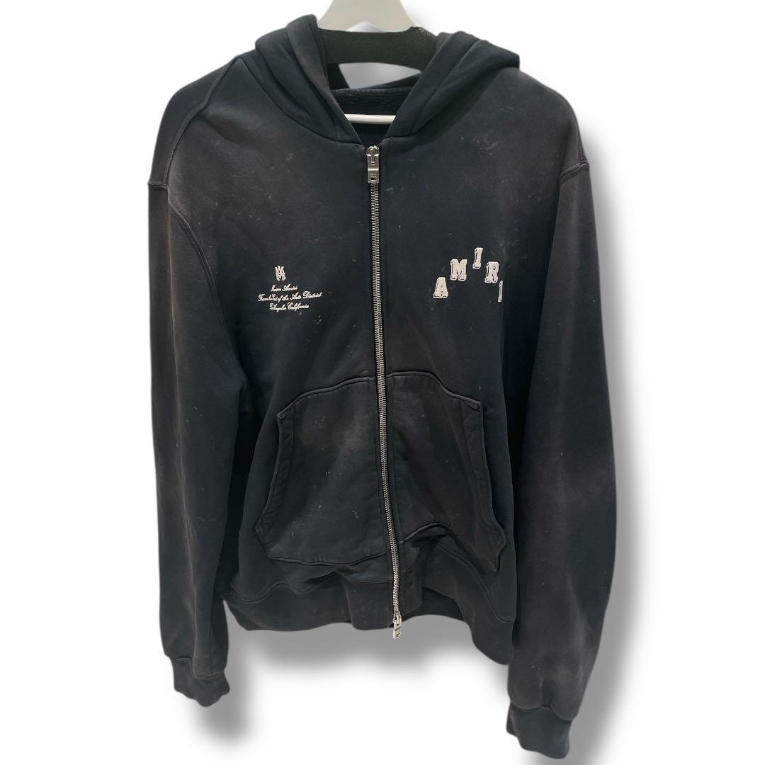 AMIRI アミリ ジップパーカー Lサイズ フゥーディー まるさん専用