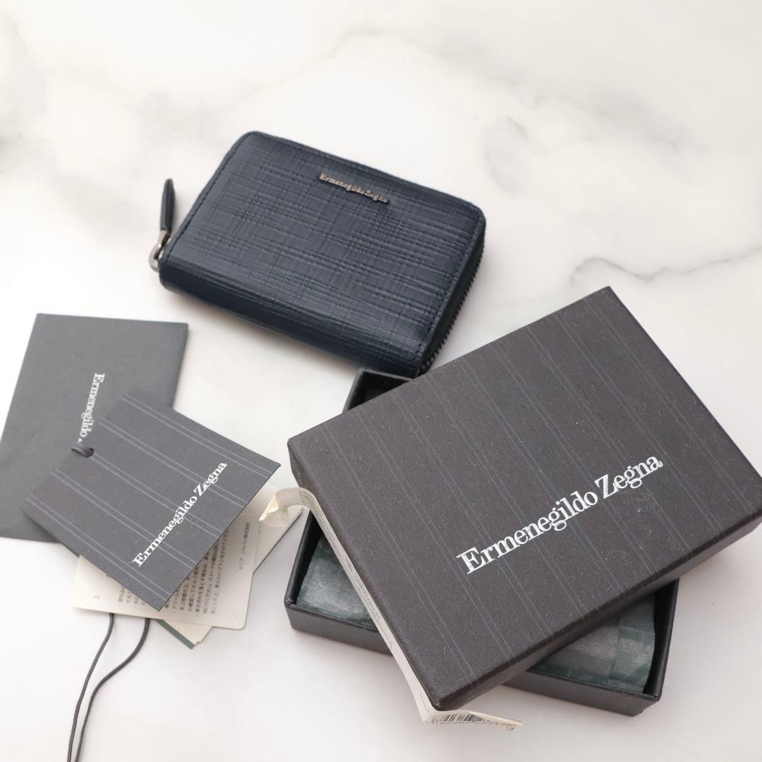 未使用 ゼニア Ermenegildo Zegna コインケース カードケース - メルカリ