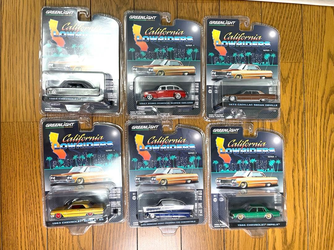 GREENLIGHT 1/64 California Lowriders セット