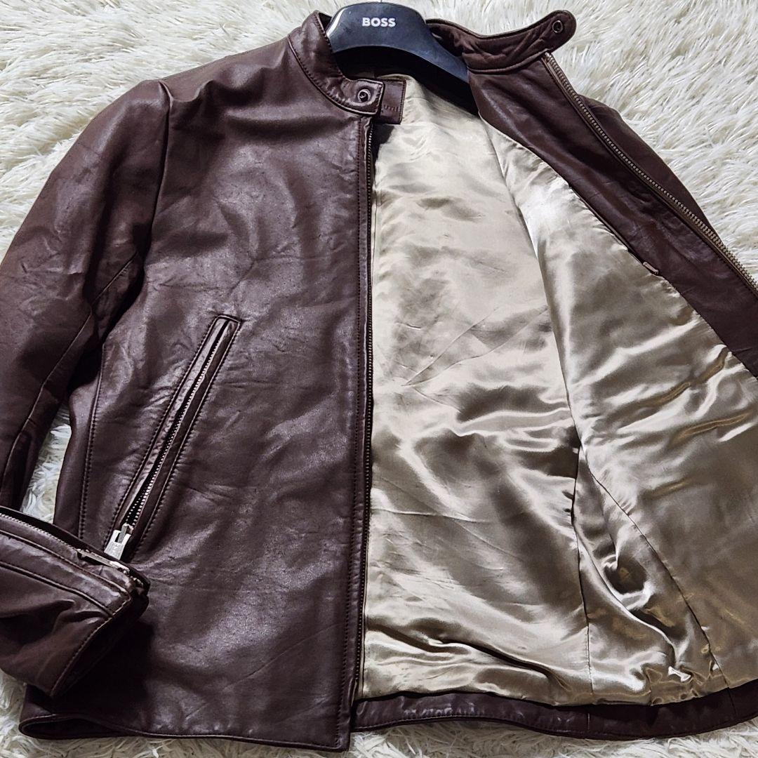 入手困難✨ユナイテッドアローズ ライダースジャケット 近年モデル 馬革 L