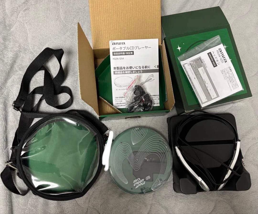 ま*さ様 Mrs. Green Apple ヘッドフォン CDプレーヤー 3点セ - メルカリ